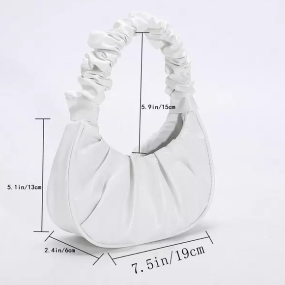 Mini Ruched Handbag - Picture 4 of 5